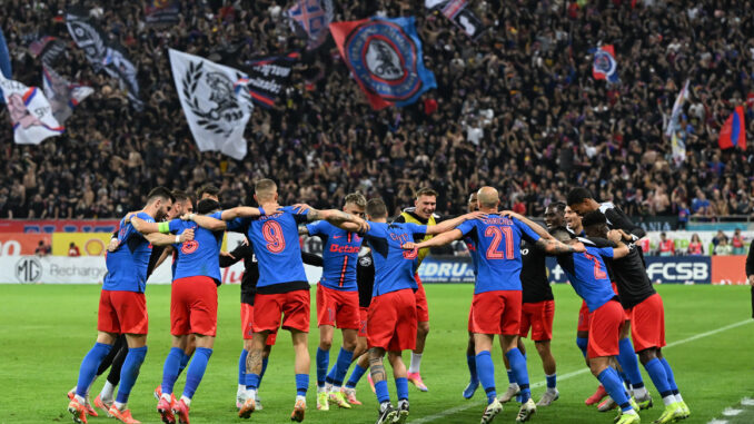 FOTBAL:FCSB-DINAMO BUCURESTI, PLAY OFF SUPERLIGA SUPERBET (5.05.2025)