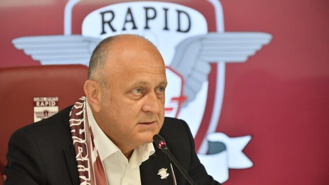 CONFERINTA PRESA: VIOREL MOLDOVAN - PRESEDINTE RAPID 1923 BUCURESTI (12.06.2024)