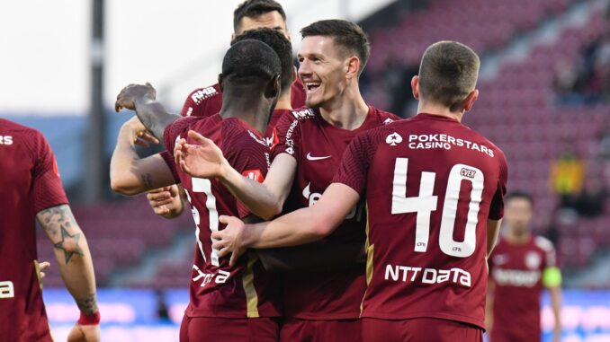 Romania Superliga1: CFR Cluj vs. UTA Arad, stage 28, Dr Constantin Radulescu Stadium, Cluj-Napoca, Romania - 02 Mar 2023