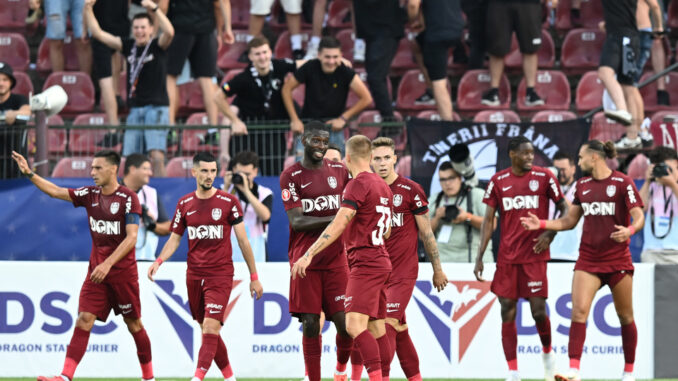 FOTBAL:FC CFR 1907 CLUJ-SC BRAGA, TURUL 3 PRELIMINAR UEFA LEAGUE (07.08.2025)