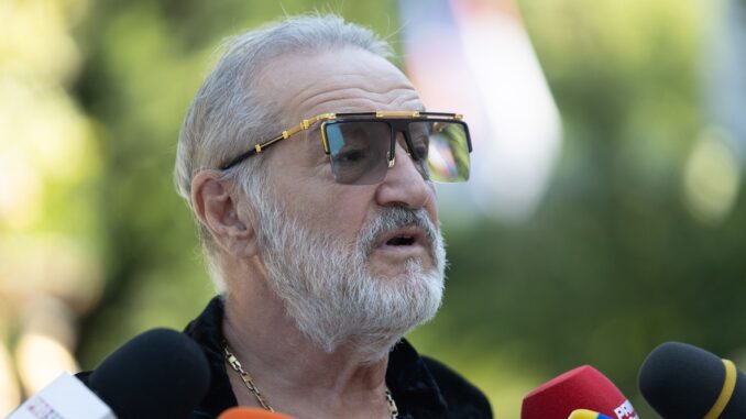 BUCURESTI - GEORGE BECALI - DECLARATII DE PRESA